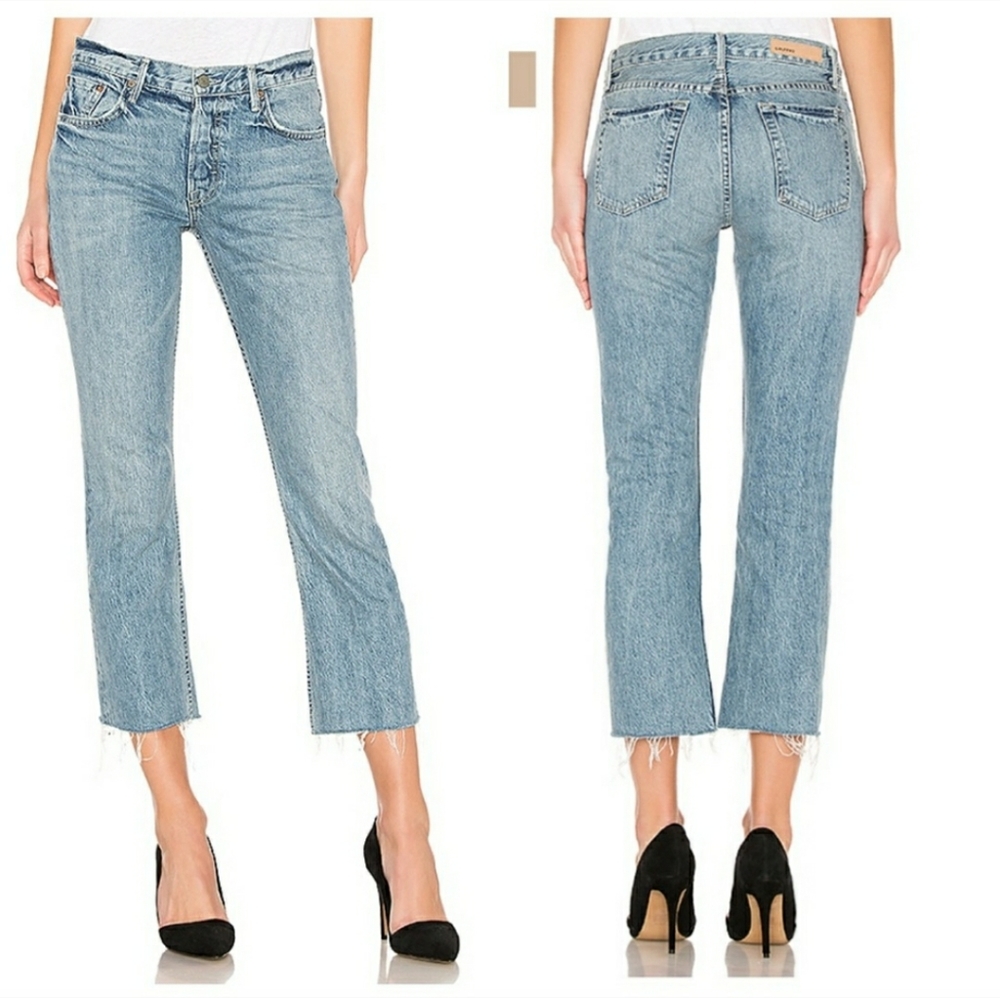 GRLFRND Tatum Crop Jeans Size 26
